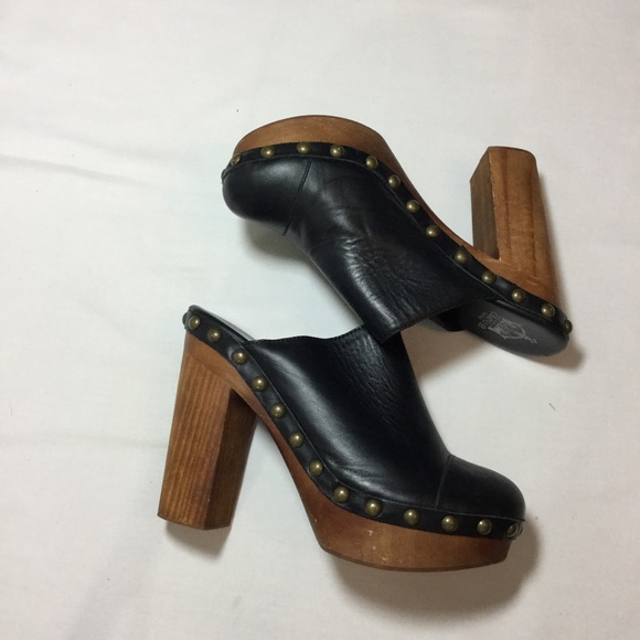platform clogs and mules